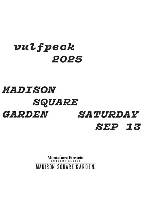 Постер до фільму "Vulfpeck - MSG II - Live at Madison Square Garden 2025"