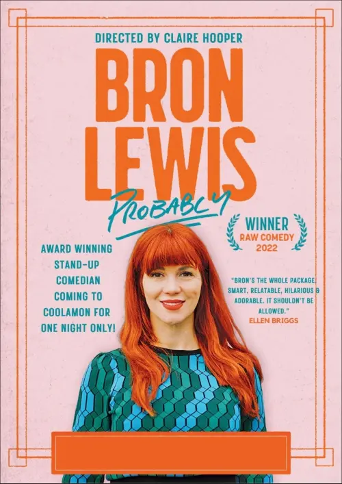 Постер до фільму "Bron Lewis - Probably"