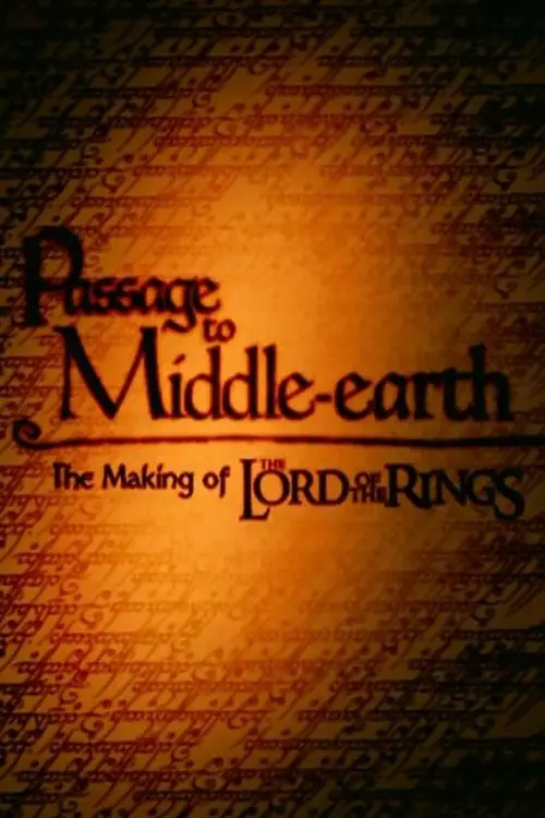 Постер до фільму "Passage to Middle-Earth: The Making of
