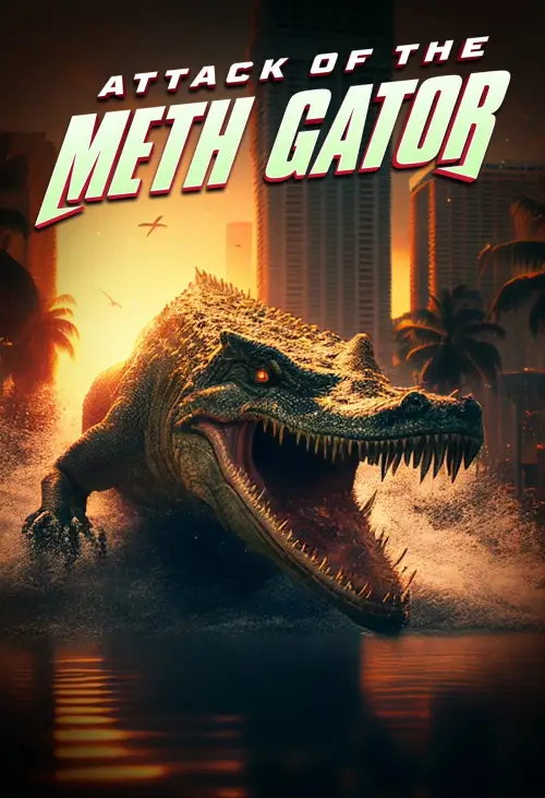 Постер до фільму "Attack of the Meth Gator"