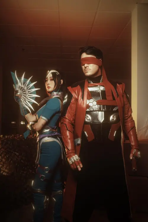 Постер до фільму "Kenshi V Kitana: Battle of The Realms"