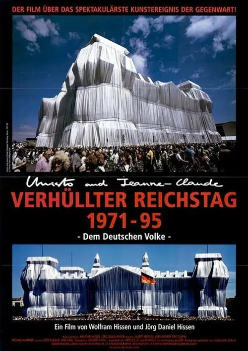 Постер до фільму "Christo & Jeanne-Claude: Wrapped Reichstag, Berlin 1971-1995"