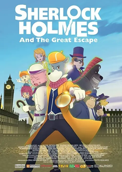 Постер до фільму "Sherlock Holmes and the Great Escape"