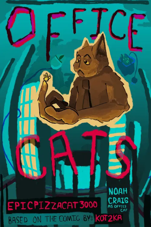 Постер до фільму "Office Cats"