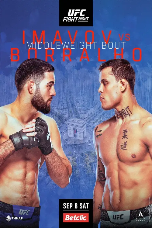 Постер до фільму "UFC Fight Night 258: Imavov vs. Borralho"