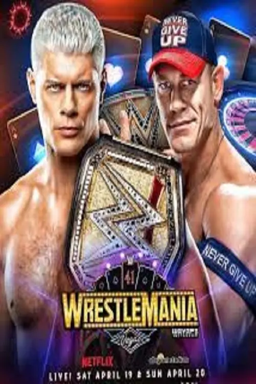 Постер до фільму "WWE WrestleMania 41: Sunday"