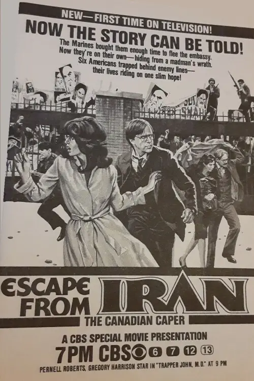 Постер до фільму "Escape From Iran: The Canadian Caper"