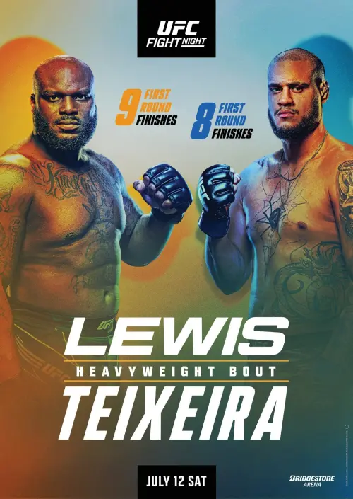 Постер до фільму "UFC on ESPN 70: Lewis vs. Teixeira"
