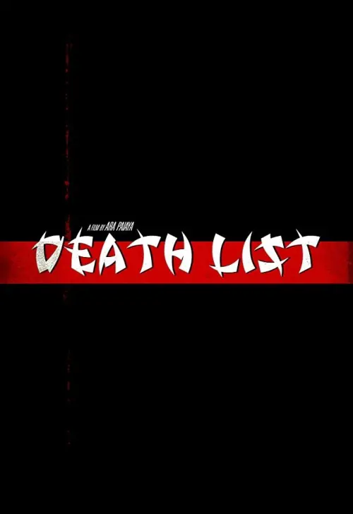 Постер до фільму "Death List"