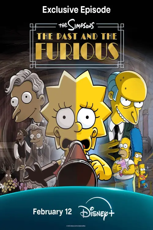 Постер до фільму "The Simpsons: The Past and the Furious"