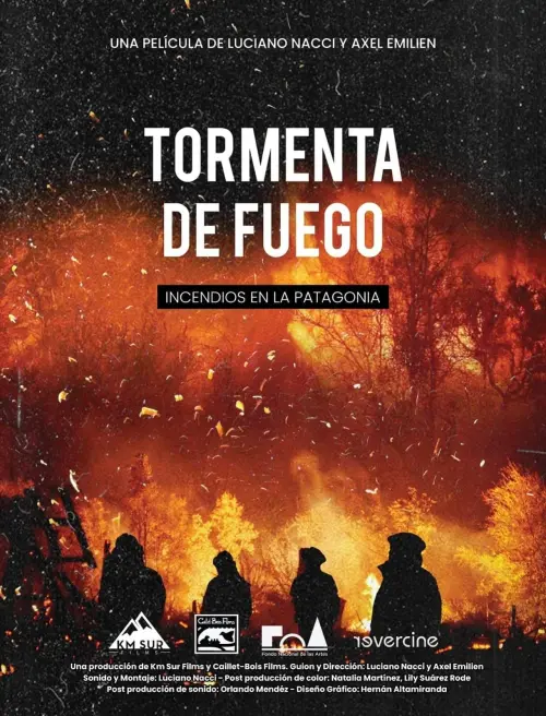 Постер до фільму "Tormenta de fuego: Incendios en la Patagonia"