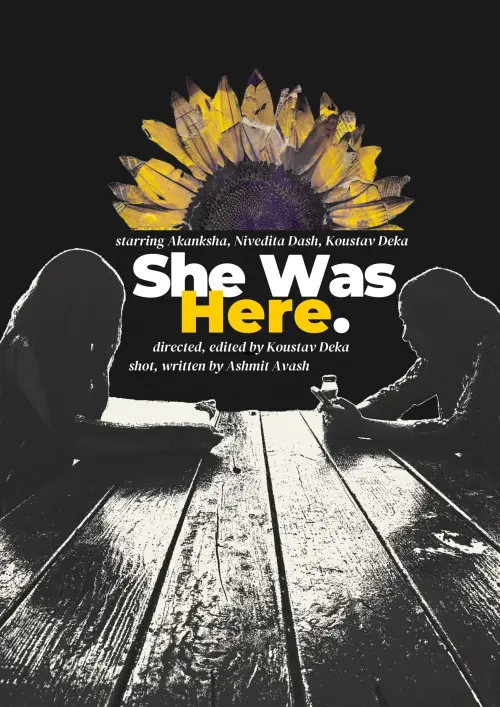 Постер до фільму "She Was Here"