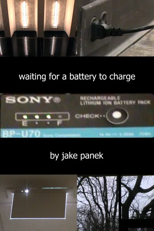 Постер до фільму "waiting for a battery to charge"