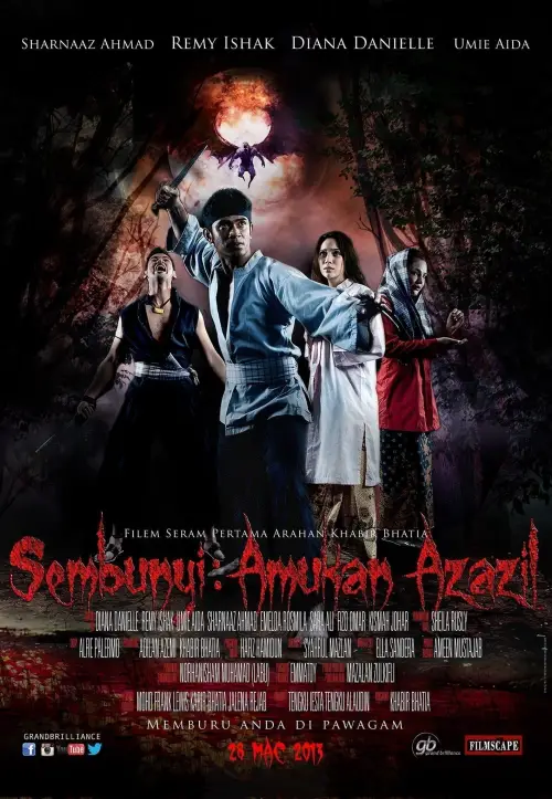 Постер до фільму "Sembunyi: Amukan Azazil"