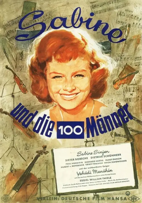 Постер до фільму "Sabine und die hundert Männer"