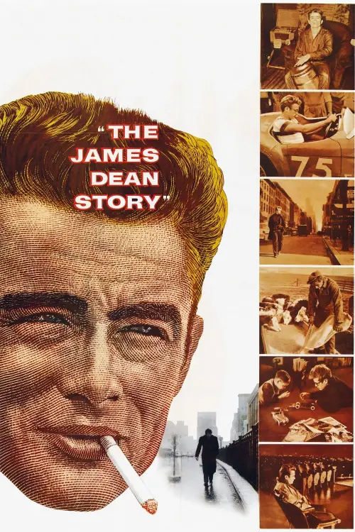 Постер до фільму "The James Dean Story"