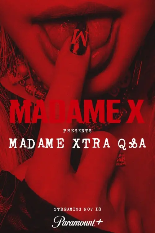 Постер до фільму "Madame X Presents: Madame Xtra Q&A"