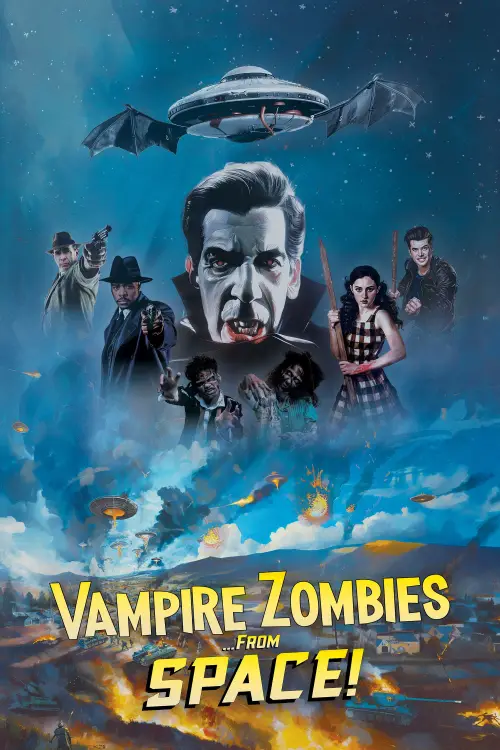 Постер до фільму "Vampire Zombies...from Space!"