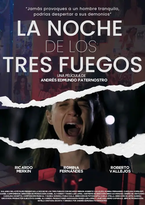 Постер до фільму "La noche de los tres fuegos"