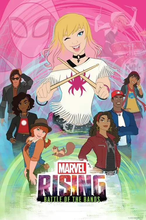 Постер до фільму "Marvel Rising: Battle of the Bands"
