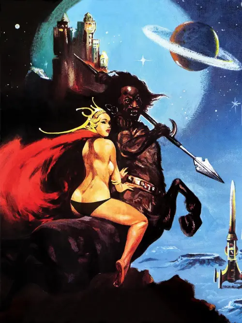 Постер до фільму "Beast in Space"