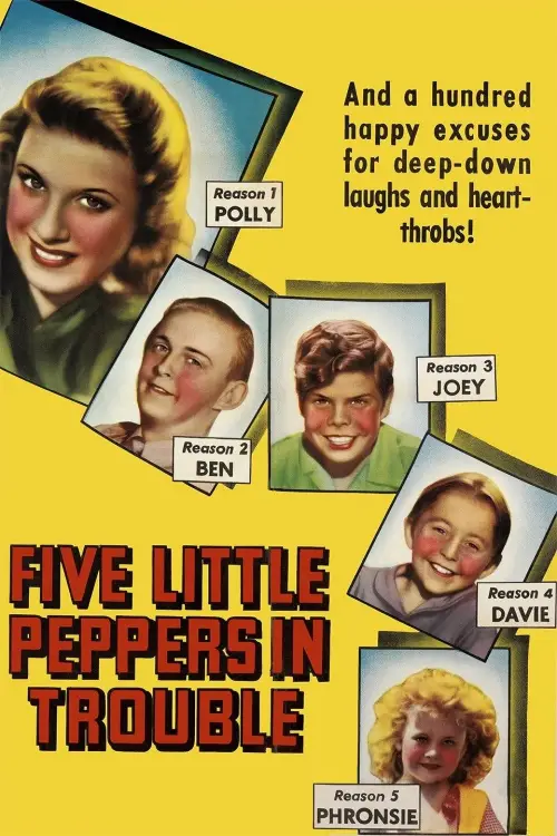 Постер до фільму "Five Little Peppers in Trouble"