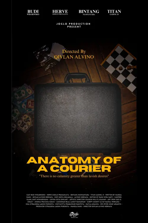 Постер до фільму "Anatomy of a Courier"