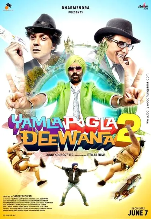Постер до фільму "Yamla Pagla Deewana 2"