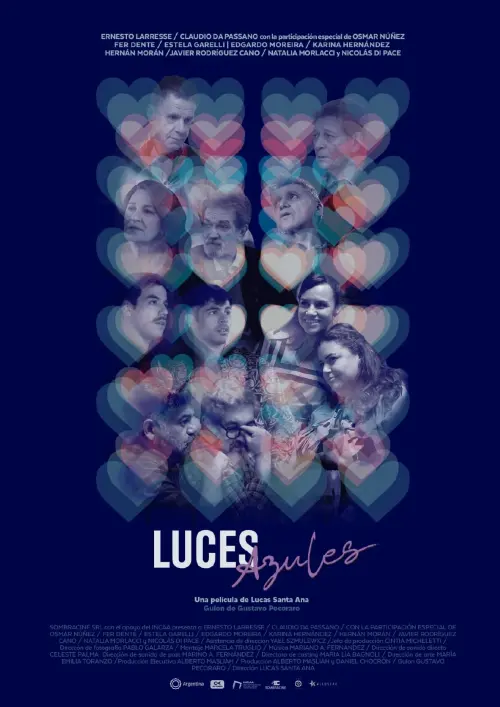 Постер до фільму "Blue Lights"