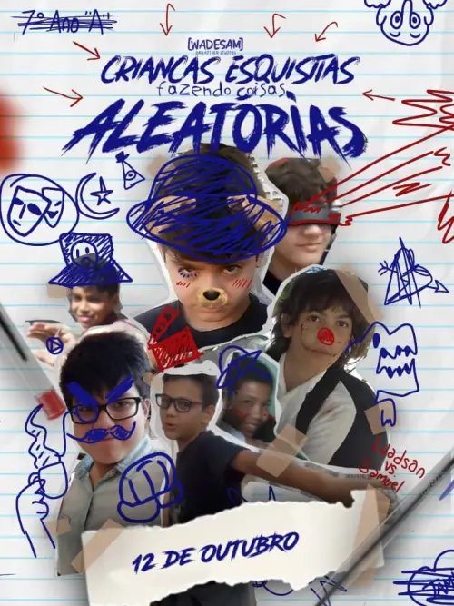 Постер до фільму "Crianças esquisitas fazendo coisas aleatórias"