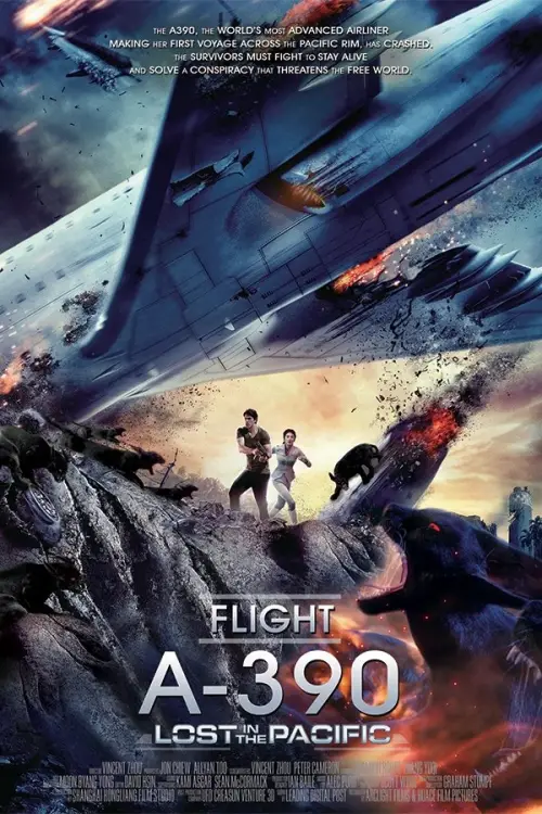 Постер до фільму "Загублені у Тихому океані"