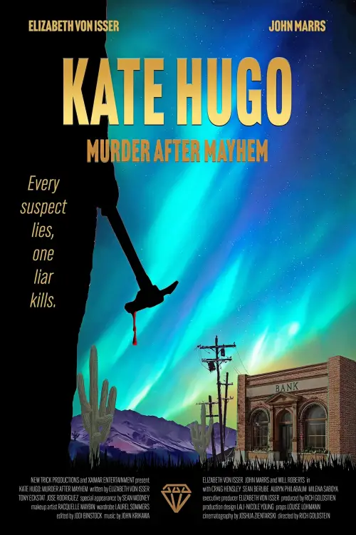 Постер до фільму "Kate Hugo: Murder After Mayhem"