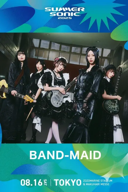 Постер до фільму "Band-Maid Live at Summer Sonic Tokyo 2025"