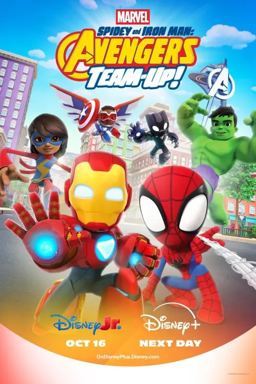 Постер до фільму "Spidey and Iron Man: Avengers Team Up!"