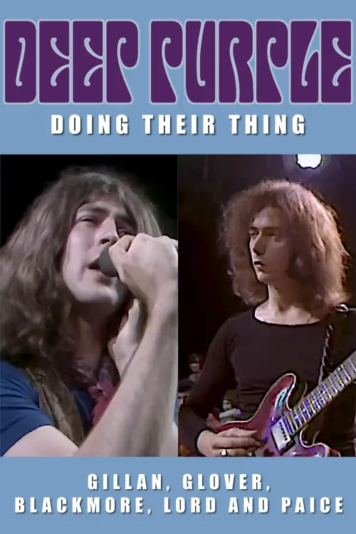 Постер до фільму "Deep Purple – Doing Their Thing"