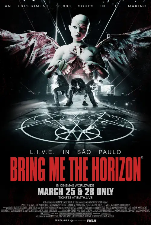 Постер до фільму "Bring Me The Horizon - L.I.V.E. in São Paulo (Live Immersive Virtual Experiment)"