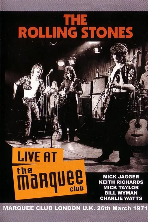 Постер до фільму "The Rolling Stones: The Marquee Club 1971"
