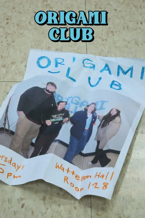 Постер до фільму "Origami Club"