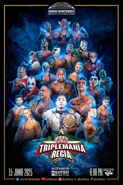 Постер до фільму "AAA Triplemanía XXXIII"
