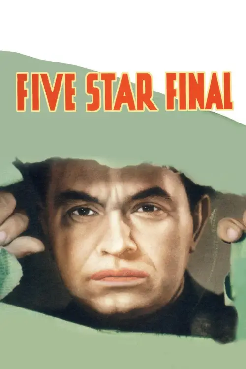 Постер до фільму "Five Star Final"
