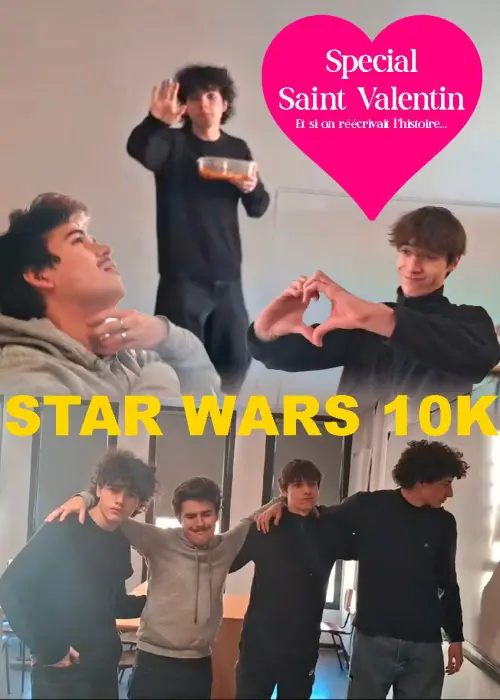 Постер до фільму "STAR WARS 10K - Episode spécial Saint Valentin"