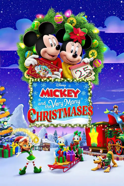 Постер до фільму "Mickey and the Very Many Christmases"