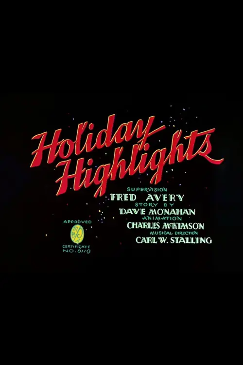 Постер до фільму "Holiday Highlights"