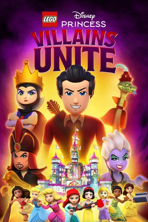Постер до фільму "Lego Disney Princess: Villains Unite"