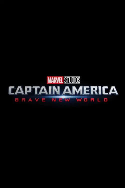 Постер до фільму "Капітан Америка: Дивний новий світ"