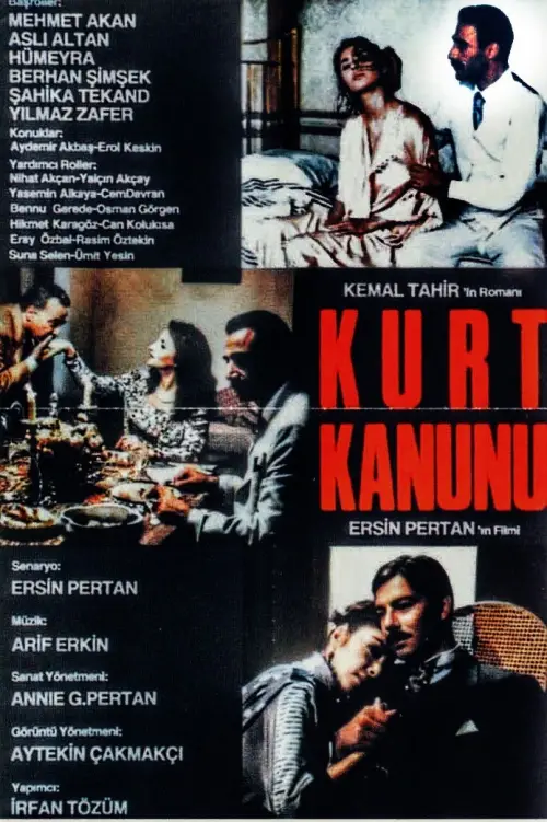 Постер до фільму "Kurt Kanunu"