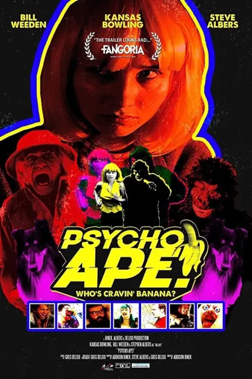 Постер до фільму "Psycho Ape!"