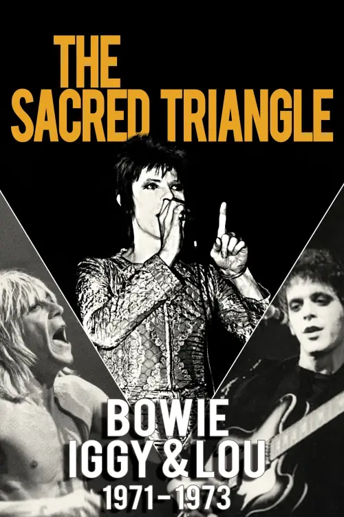 Постер до фільму "Bowie, Iggy & Lou 1971-1973: The Sacred Triangle"
