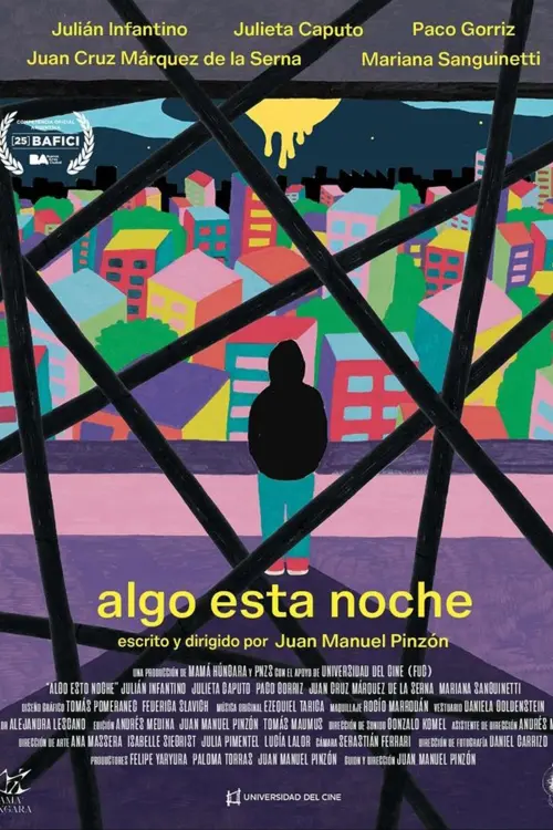 Постер до фільму "algo esta noche"