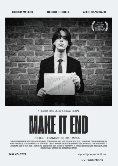 Постер до фільму "Make It End"